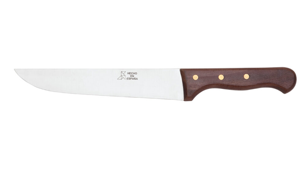 Cuchillo Profesional Acero Inox. Molibdeno Vanadio - Mango de Madera